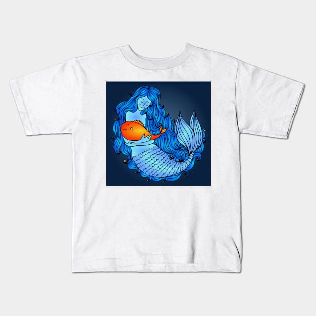 Mermaids 70 (Style:2) Kids T-Shirt by luminousstore